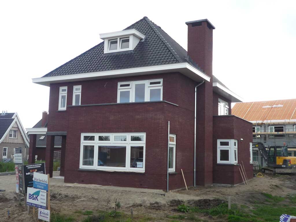 Nieuwbouwwoning in jaren '30 stijl