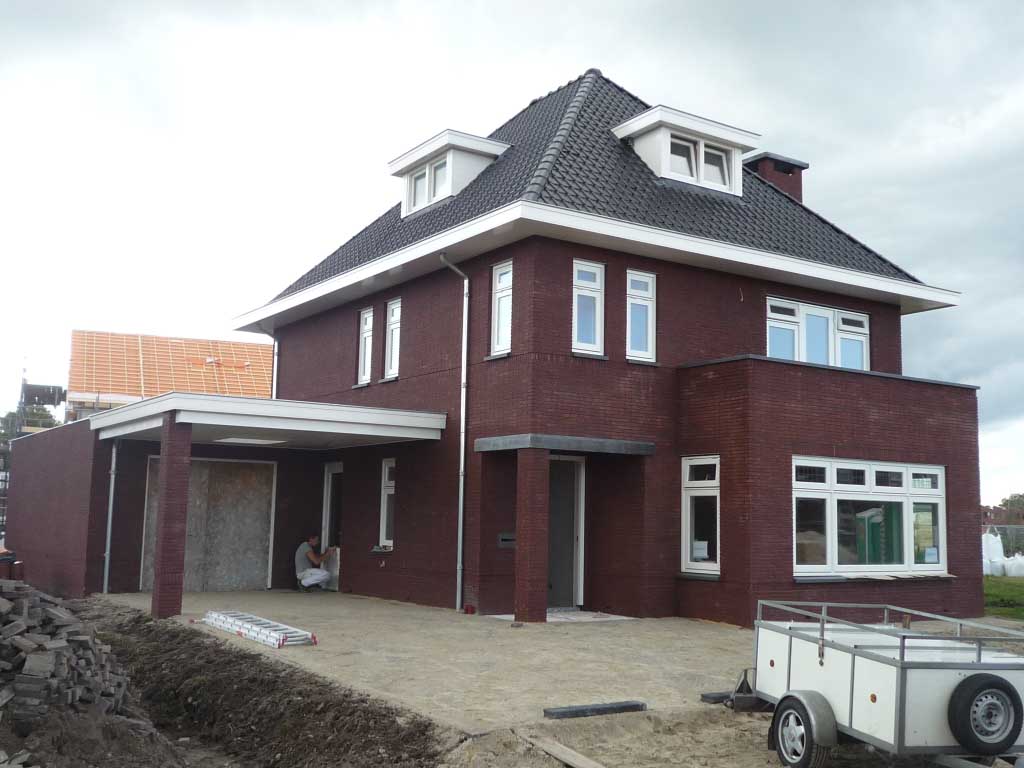 In 30er jaren stijl gebouwde woning