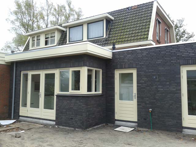 Uitbreiding woning achterzijde