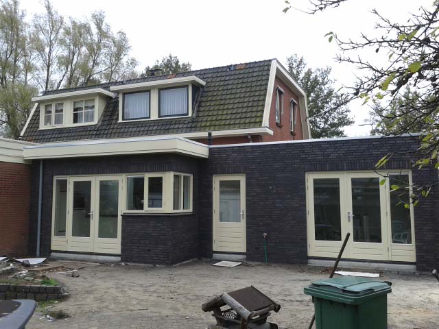 Uitbreiding woning achterzijde