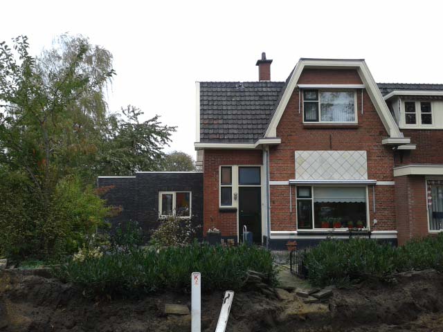 Uitbreiding woning achterzijde