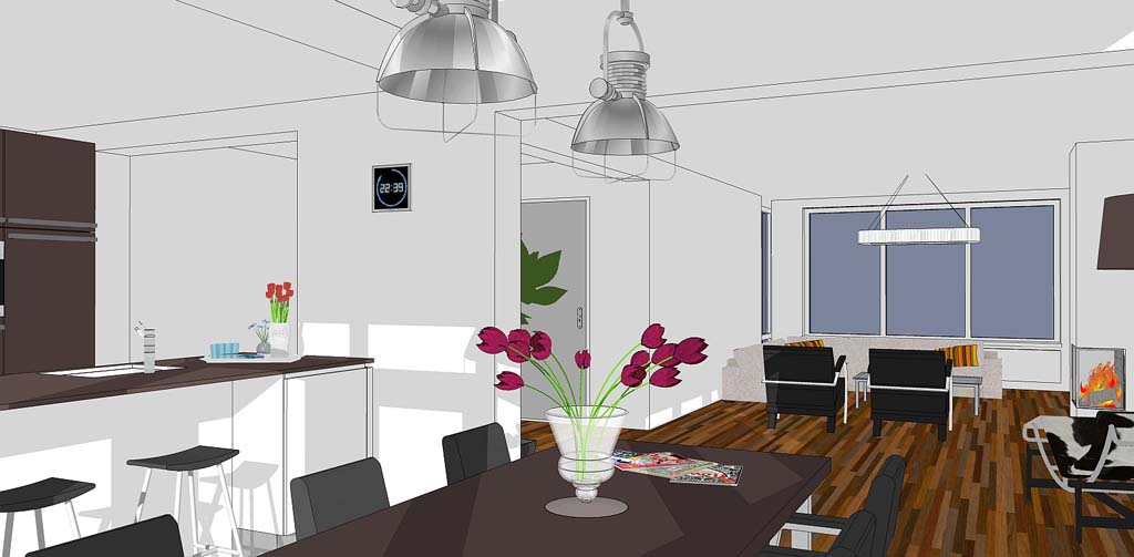 3D VISUALISATIE INTERIEUR 3