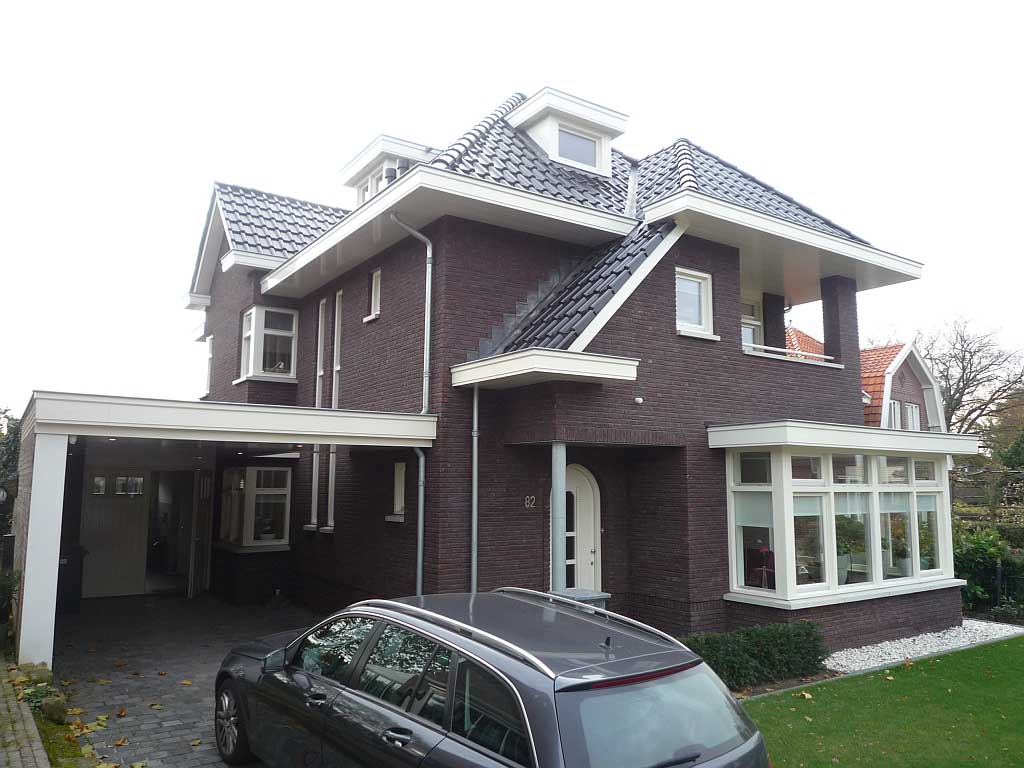 Nieuwbouw woning 30er jaren stijl