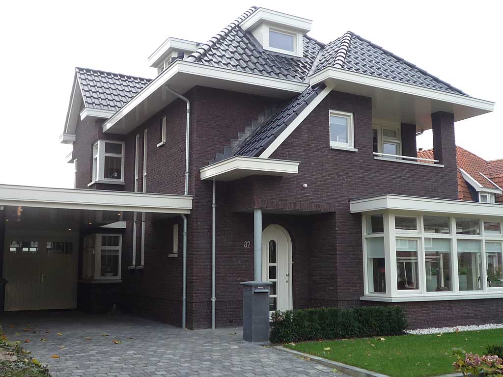 Nieuwbouw woning 30er jaren stijl