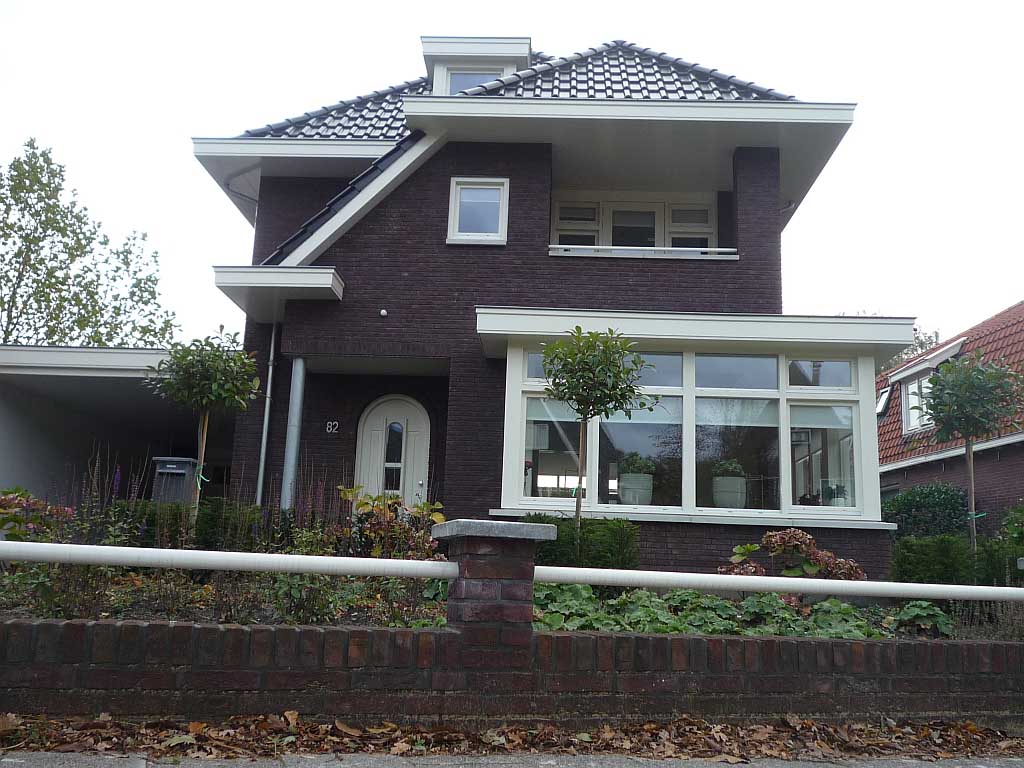 Nieuwbouw woning 30er jaren stijl