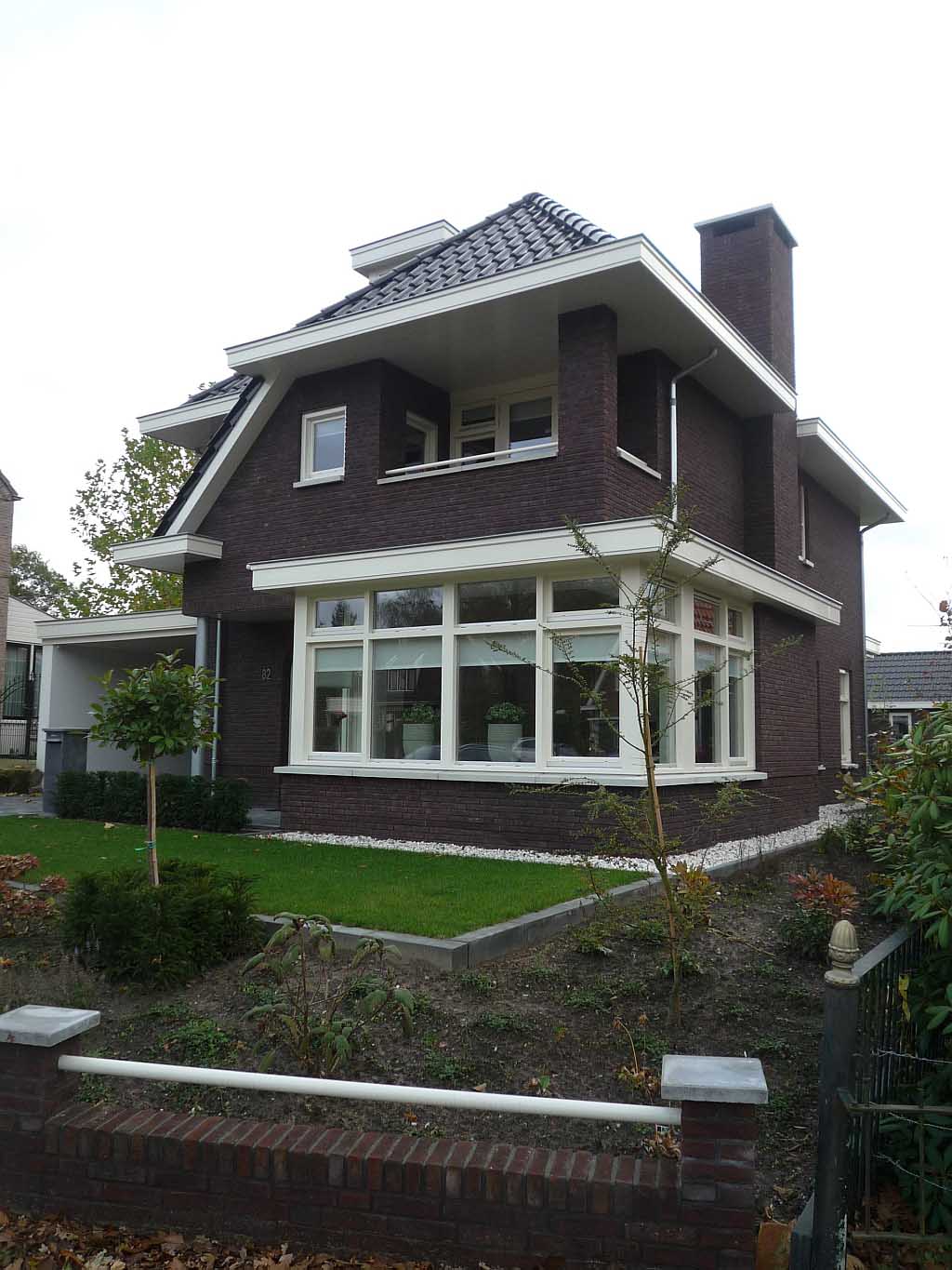 Nieuwbouw woning 30er jaren stijl