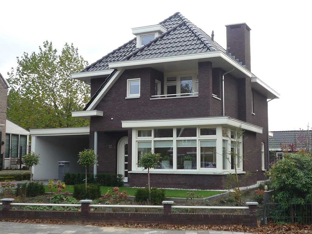 Nieuwbouw woning 30er jaren stijl