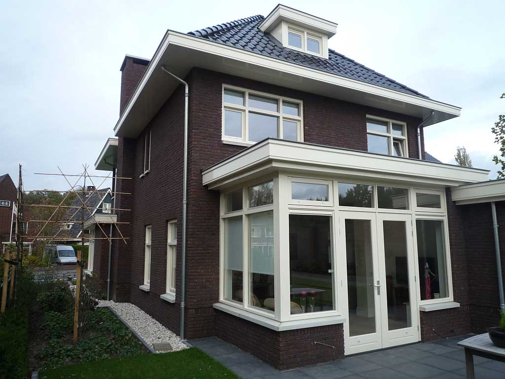 Nieuwbouw woning 30er jaren stijl