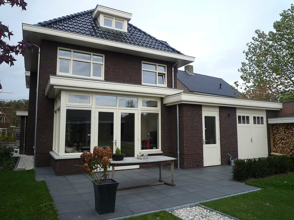 Nieuwbouw woning 30er jaren stijl