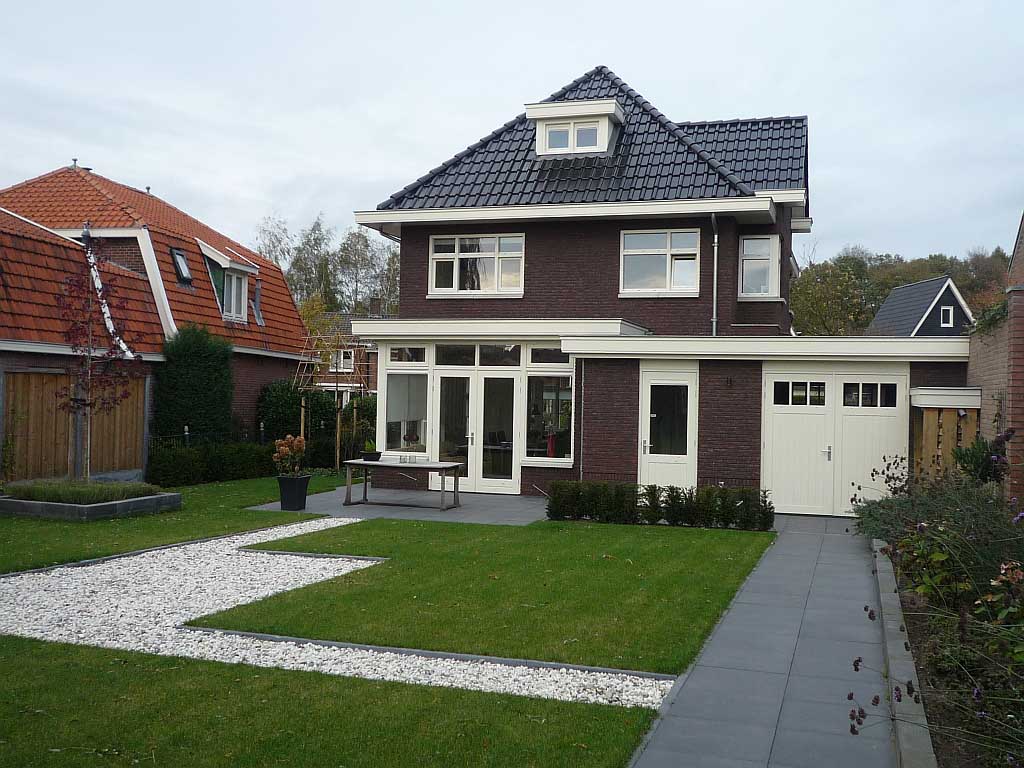 Nieuwbouw woning 30er jaren stijl