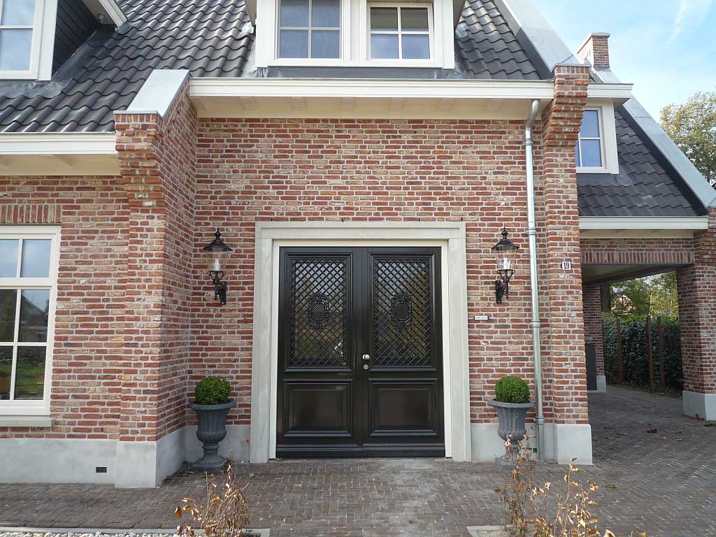 nieuwbouw woning klassieke engelse stijl