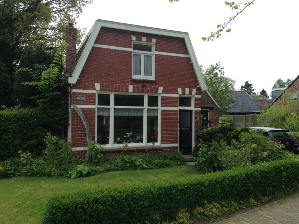 oorspronkelijke woning Kakewei 34 Stiens voor de sloop (2015)